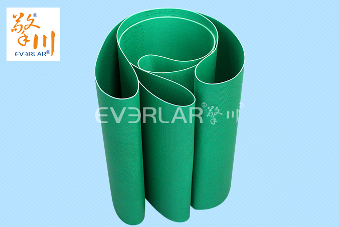 綠色PVC輸送帶跑偏怎么快速調(diào)節(jié)？